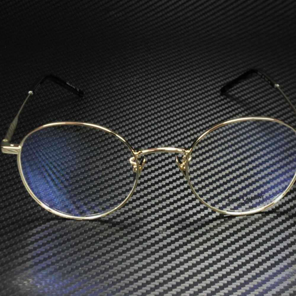 Saint Laurent Men's Havana and Gold Eyeglasses! - Picture 2 of 4